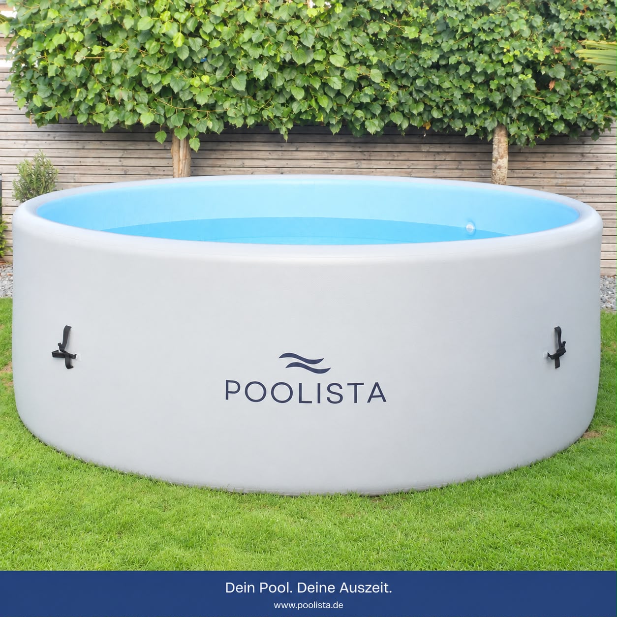 POOLISTA Elite</br>Aufblasbarer Drop-Stitch Pool – rund Ø 500 x 120 cm – Bild 2