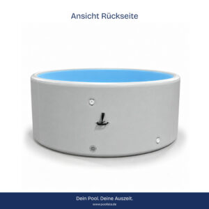 POOLISTA Compact</br>Aufblasbarer Drop-Stitch Pool – rund Ø 300 x 100 cm – Bild 8