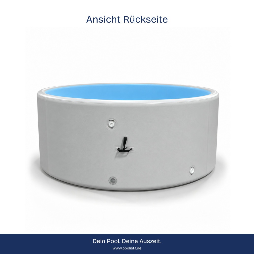 POOLISTA Compact</br>Aufblasbarer Drop-Stitch Pool – rund Ø 300 x 100 cm