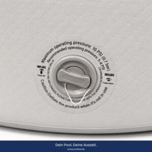 POOLISTA Compact</br>Aufblasbarer Drop-Stitch Pool – rund Ø 300 x 100 cm – Bild 11