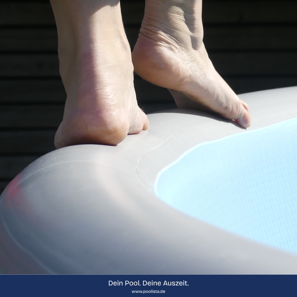 POOLISTA Compact</br>Aufblasbarer Drop-Stitch Pool – rund Ø 300 x 100 cm
