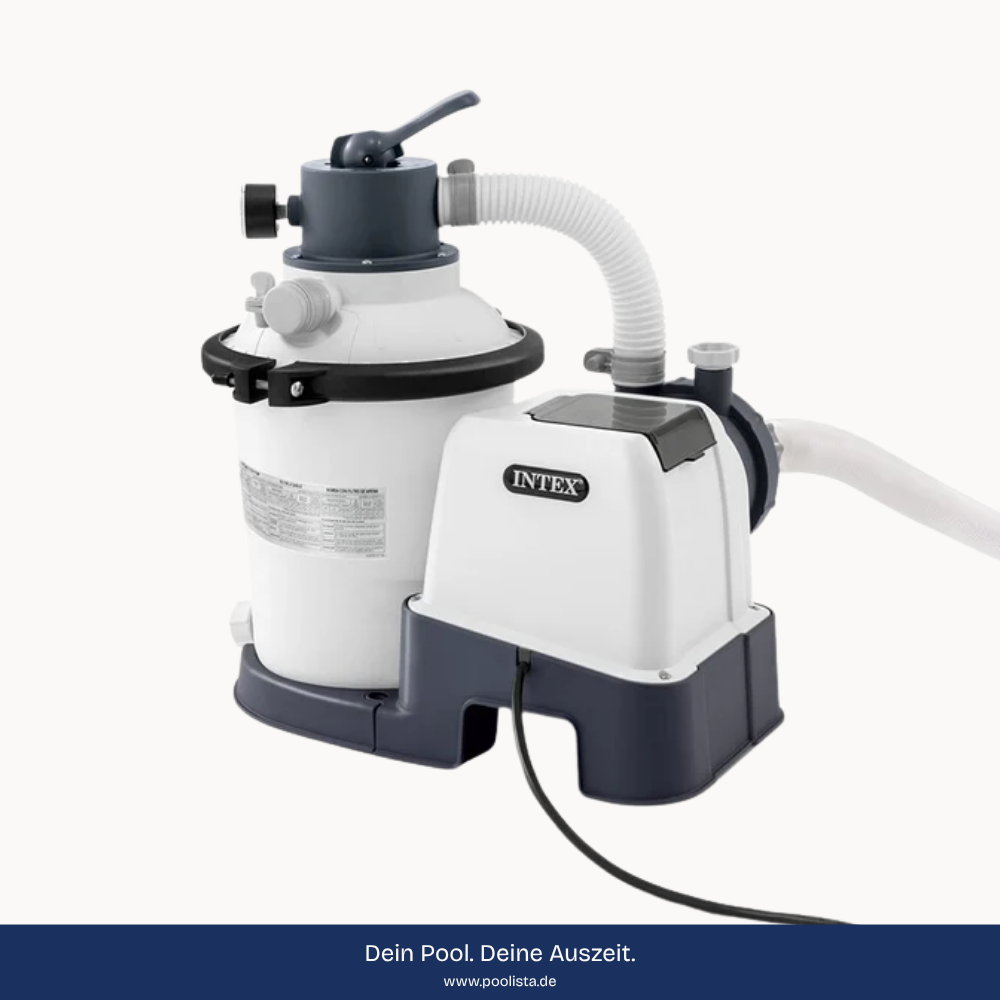 Intex 26644GS Sandfilteranlage: Klares und sauberes Poolwasser mit 5,7 m³ Pumpenleistung